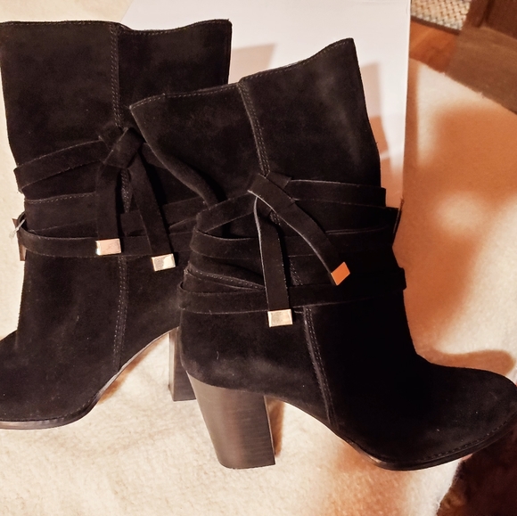 Saks 5th Ave Saxon Boots 9.5 med NASHVILLE Bouige - Picture 2 of 16